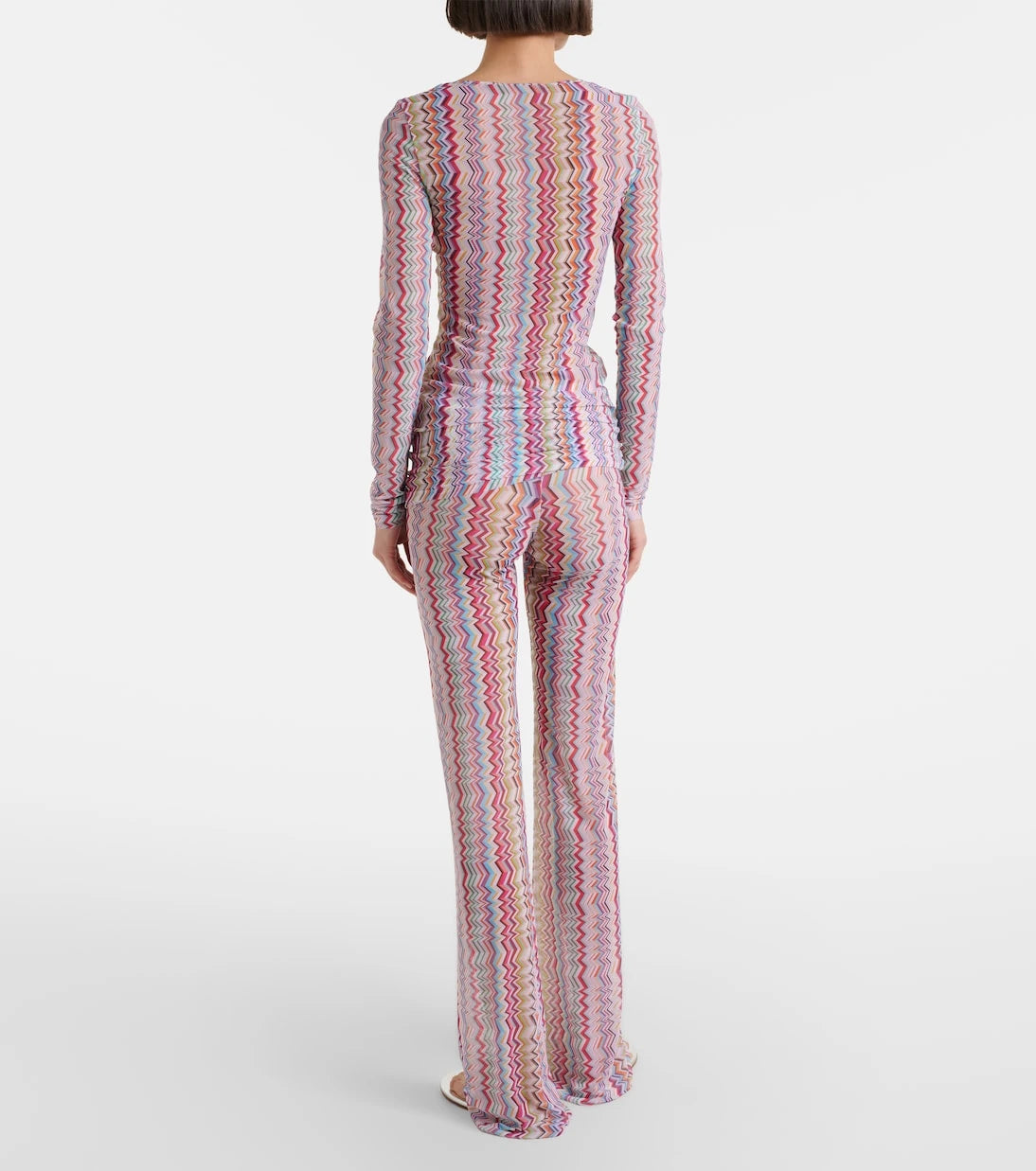 Missoni - Zigzag high-rise slim pants