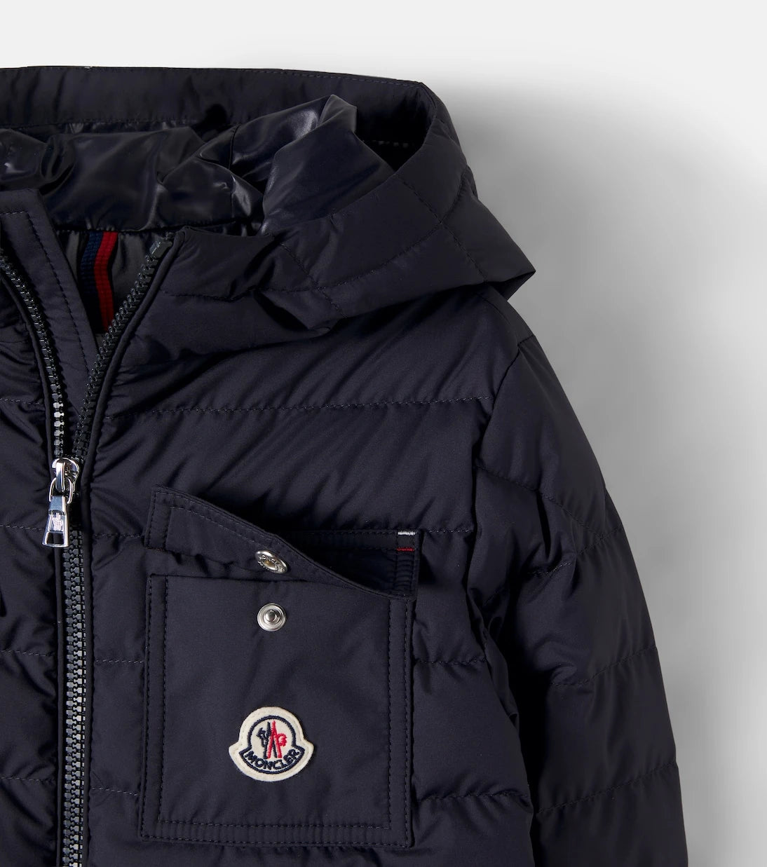 Moncler Enfant - Quillon hooded quilted down jacket