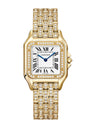 Yellow Gold and Diamond Panthère de Cartier Watch 26.7mm