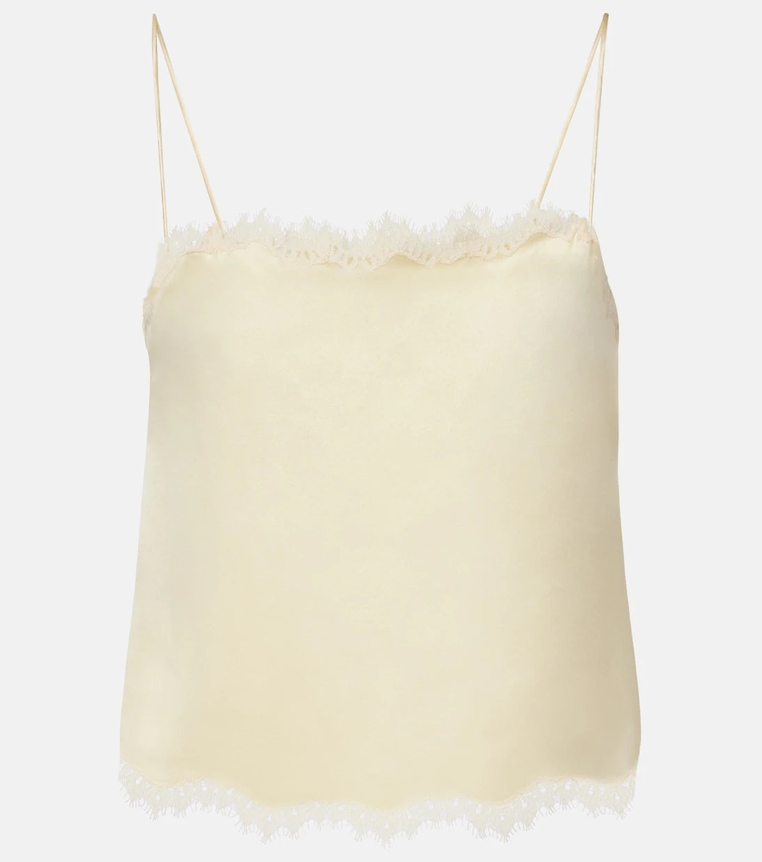 Dôen - Loure lace-trimmed silk camisole