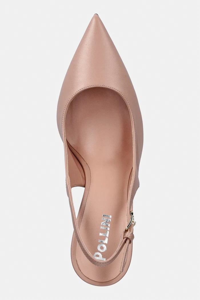 Кожени обувки с тънък ток Pollini