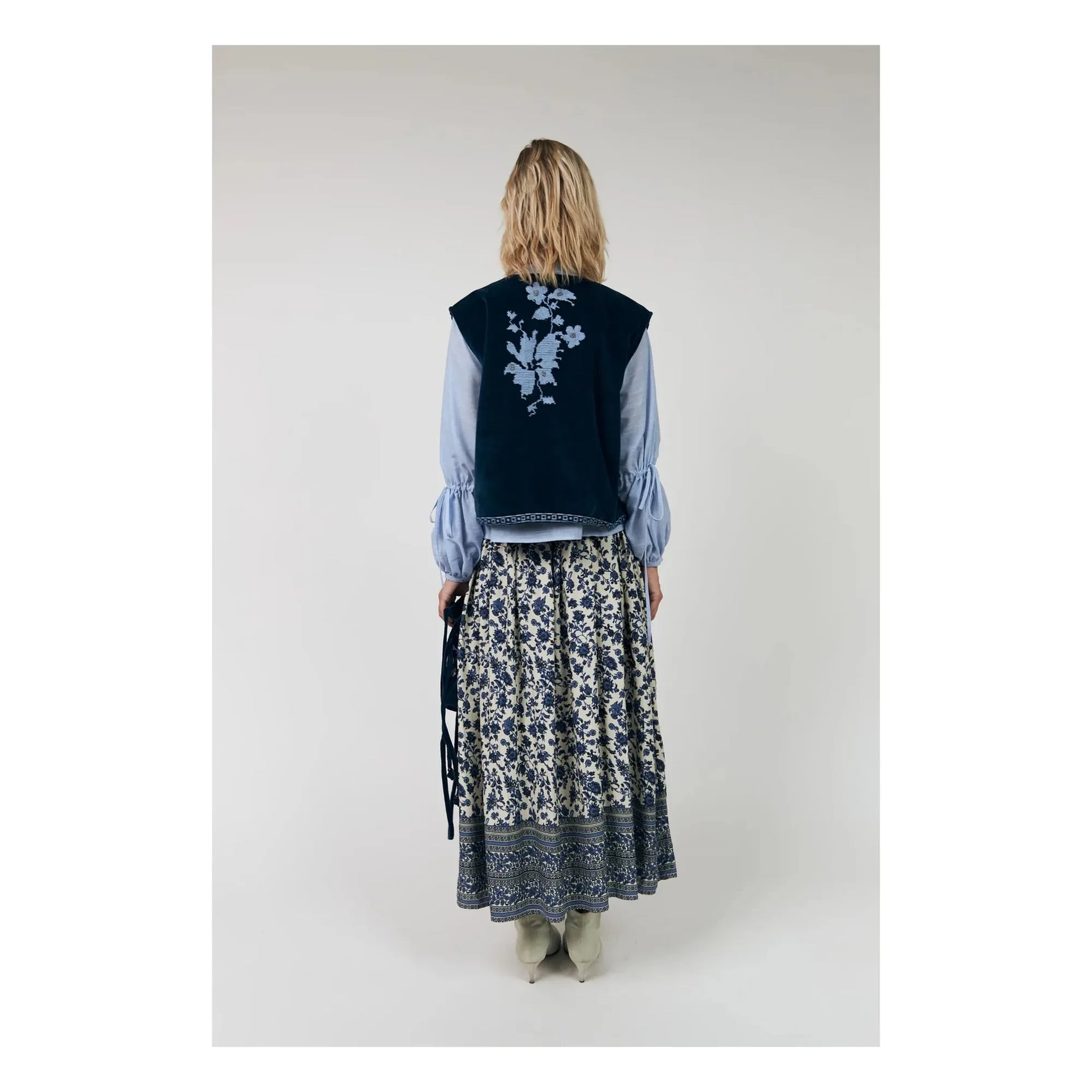 Lollys Laundry - Bin Cotton Jacket | Turquoise