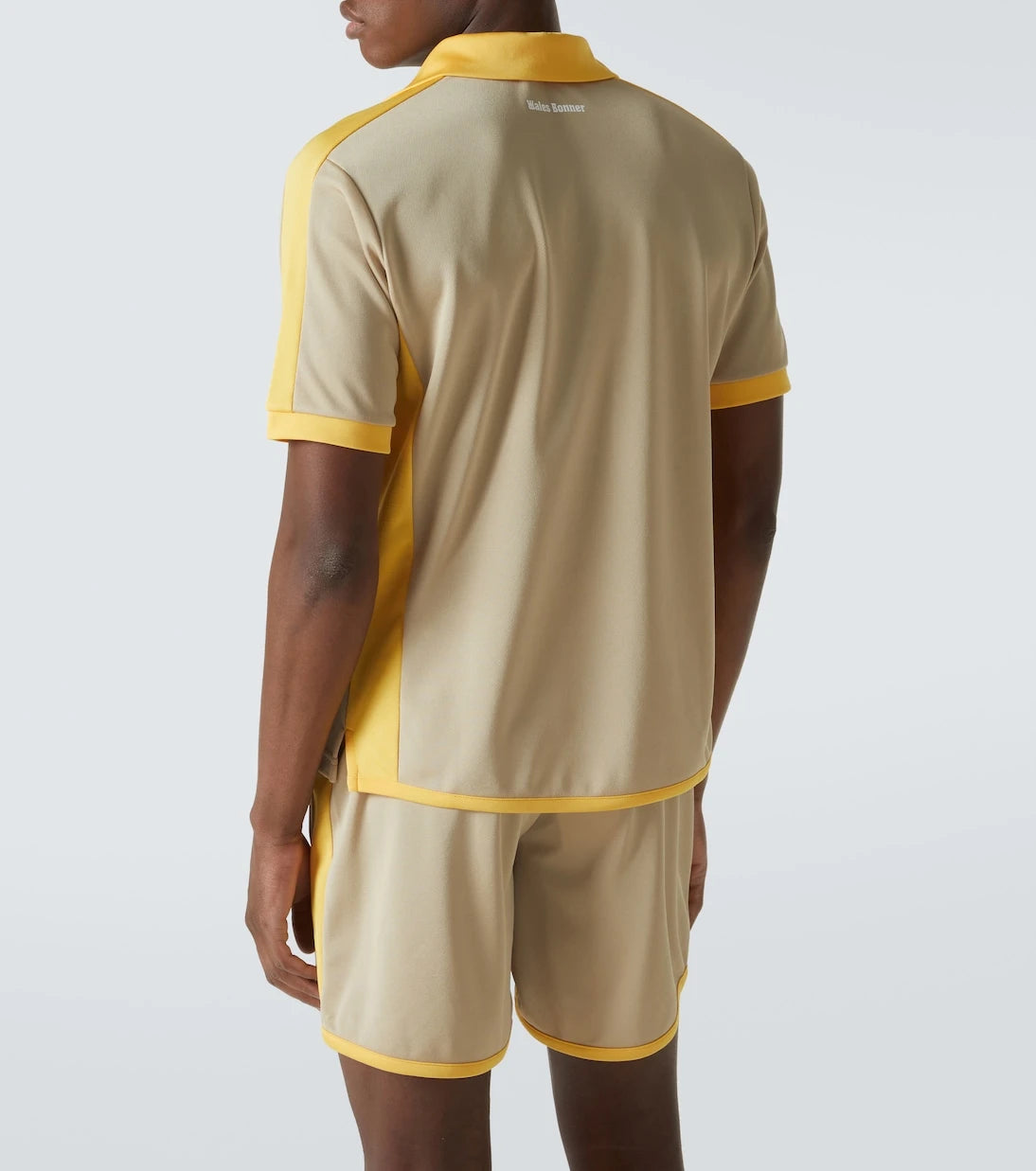 Wales Bonner - Logo colorblocked polo shirt