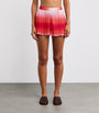 Missoni Red Ombré Crochet Shorts