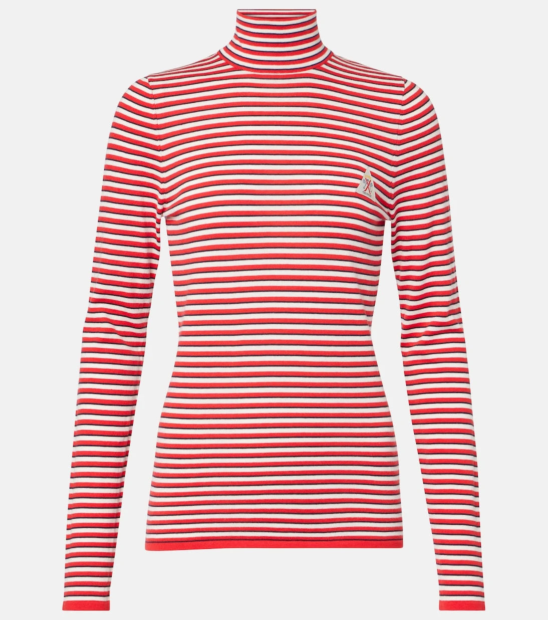 The Upside - Raie striped cotton turtleneck top