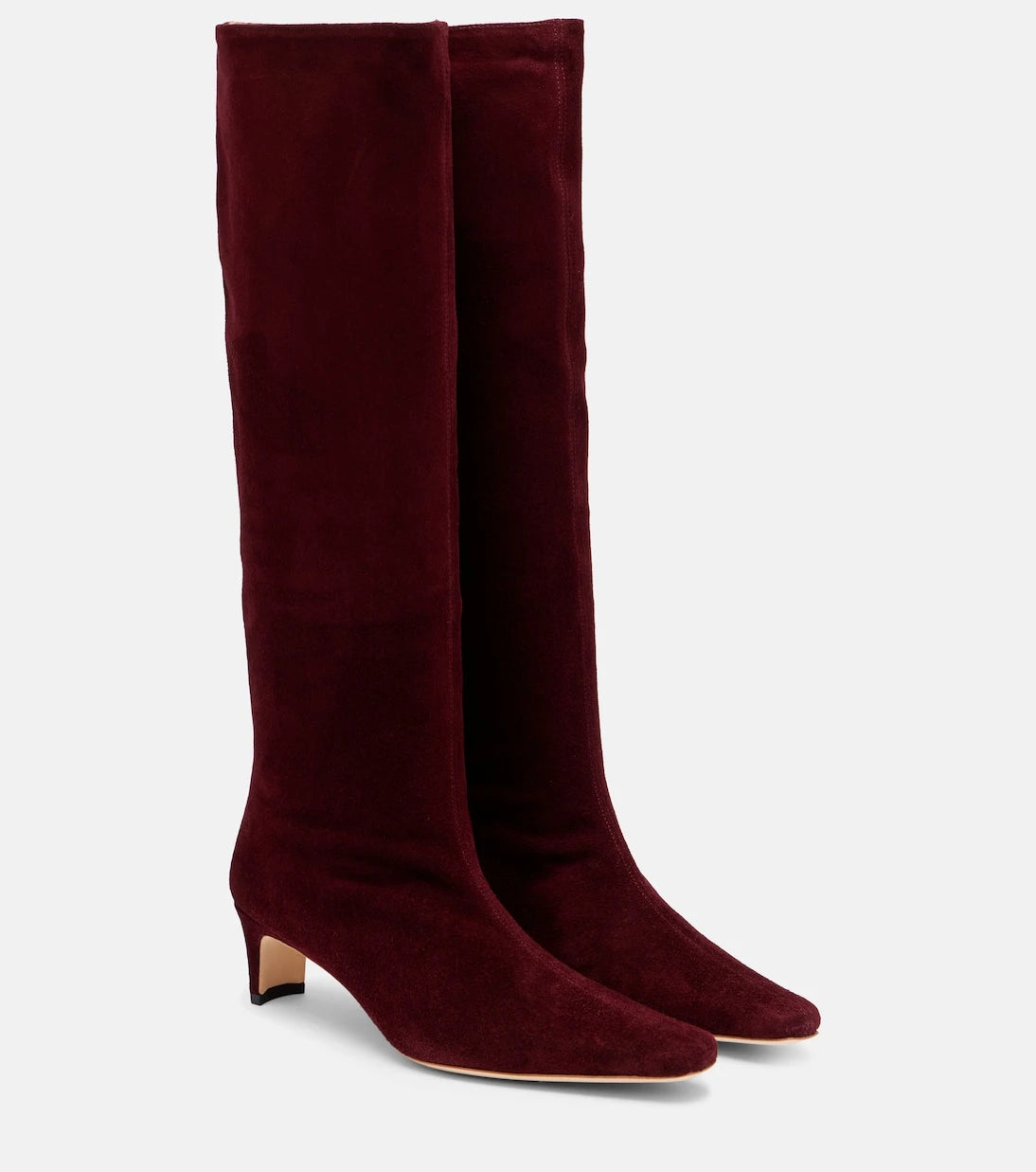 Staud - Wally 55 suede knee-high boots