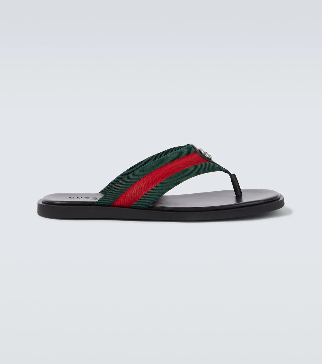 Gucci - GG Web Stripe slides