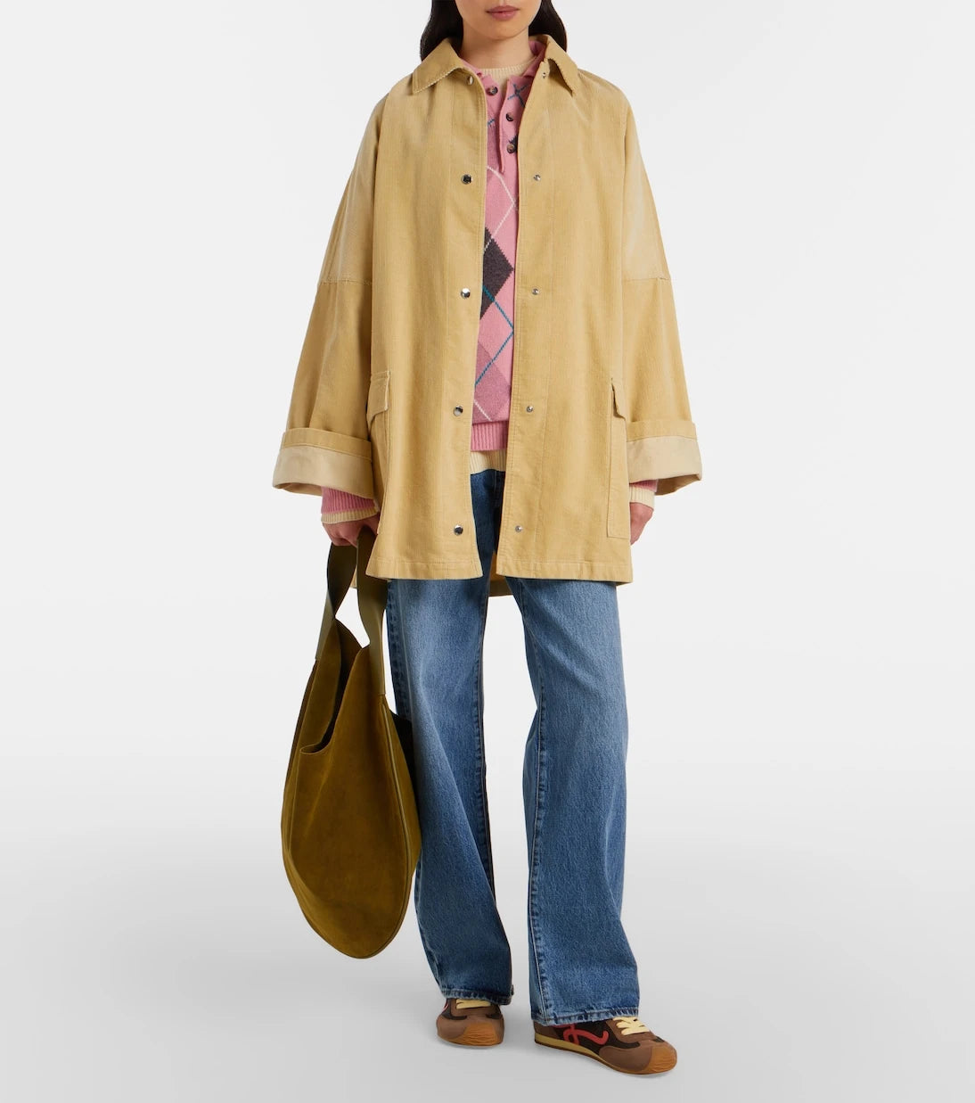 Frame - Bow barrel-leg jeans
