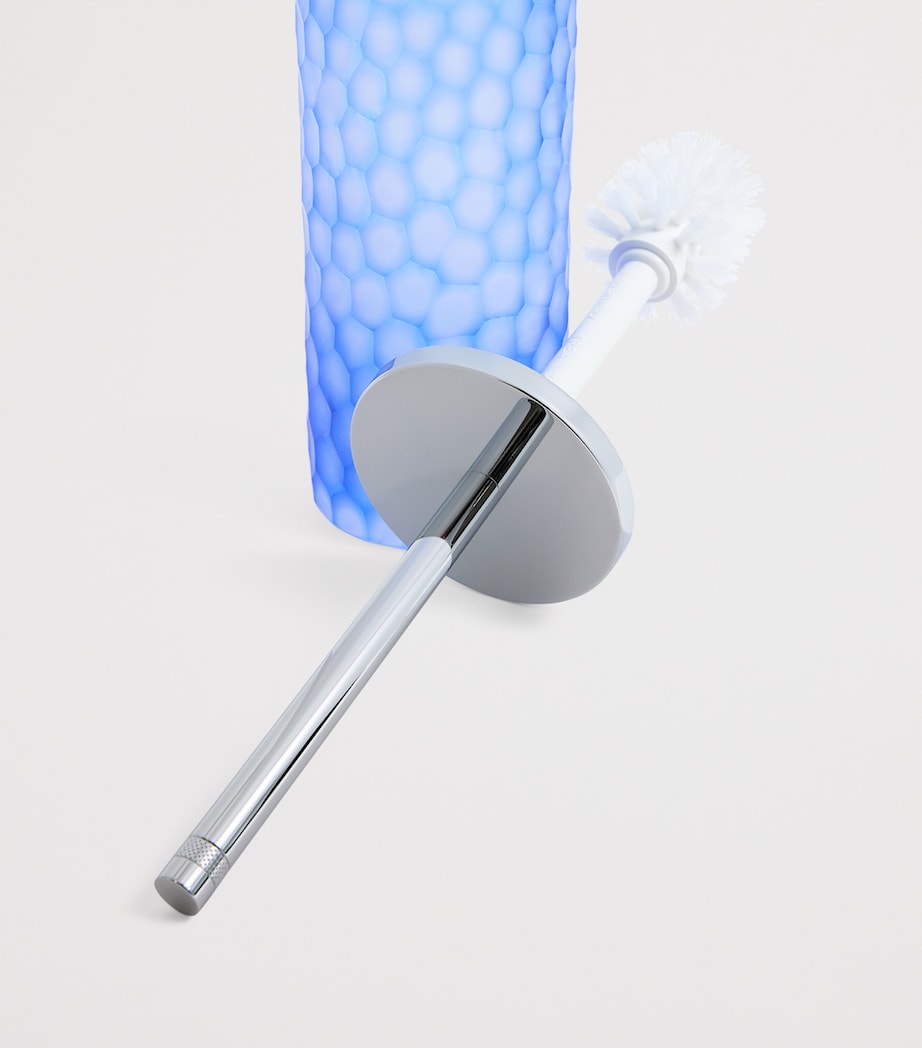 Crystal Ocean Honeycomb Toilet Brush Holder