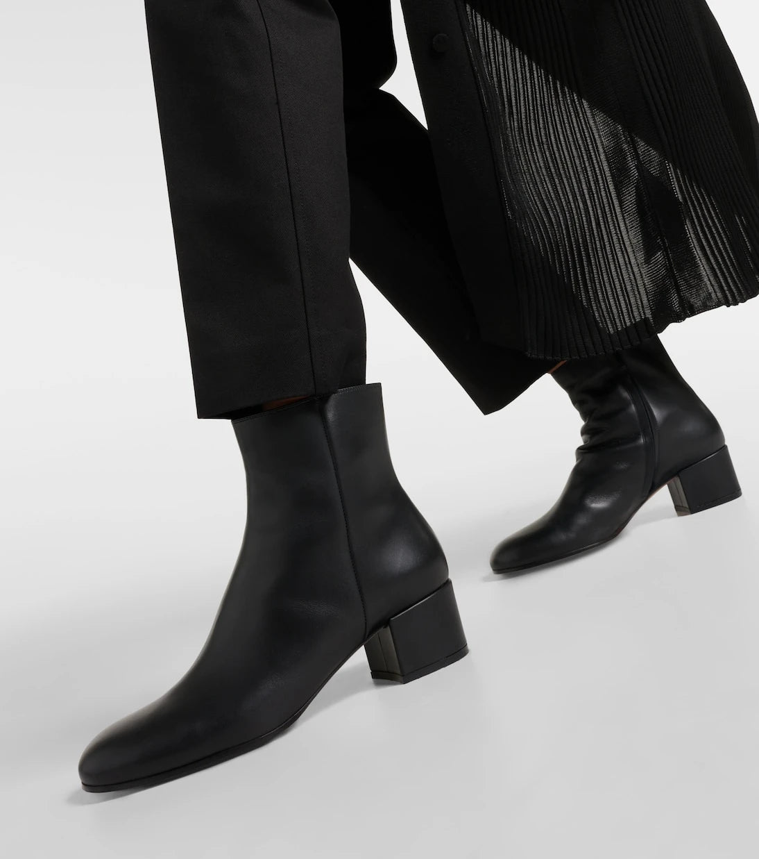 Gianvito Rossi - 45 leather ankle boots