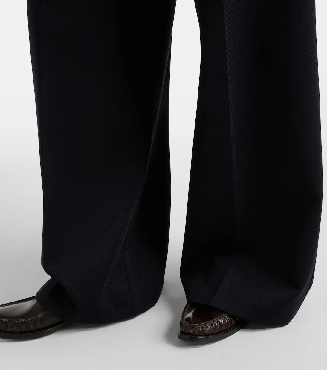Max Mara - Molo pleated wool and cotton-blend pants