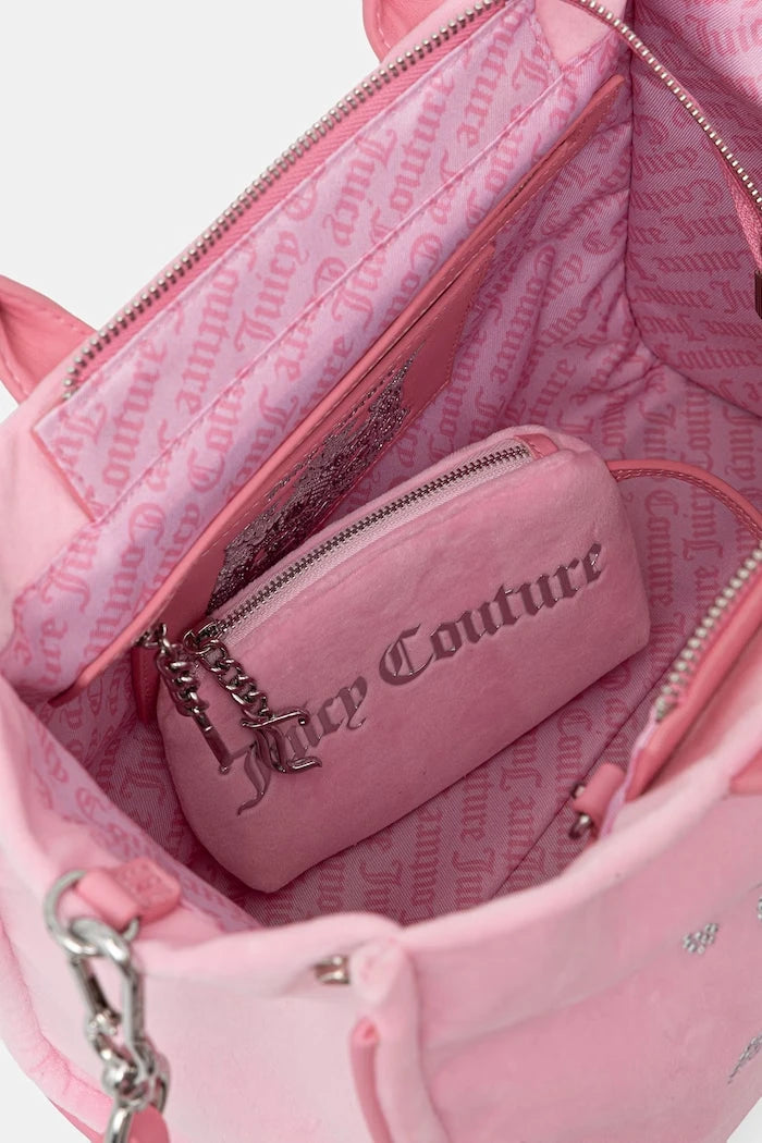 Juicy Couture Kadın Iris Velvet Kadife Alışveriş Çantası