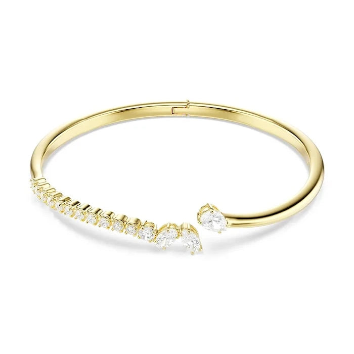Swarovski kadın altın kaplama zirkonlu bileklik MESMERA