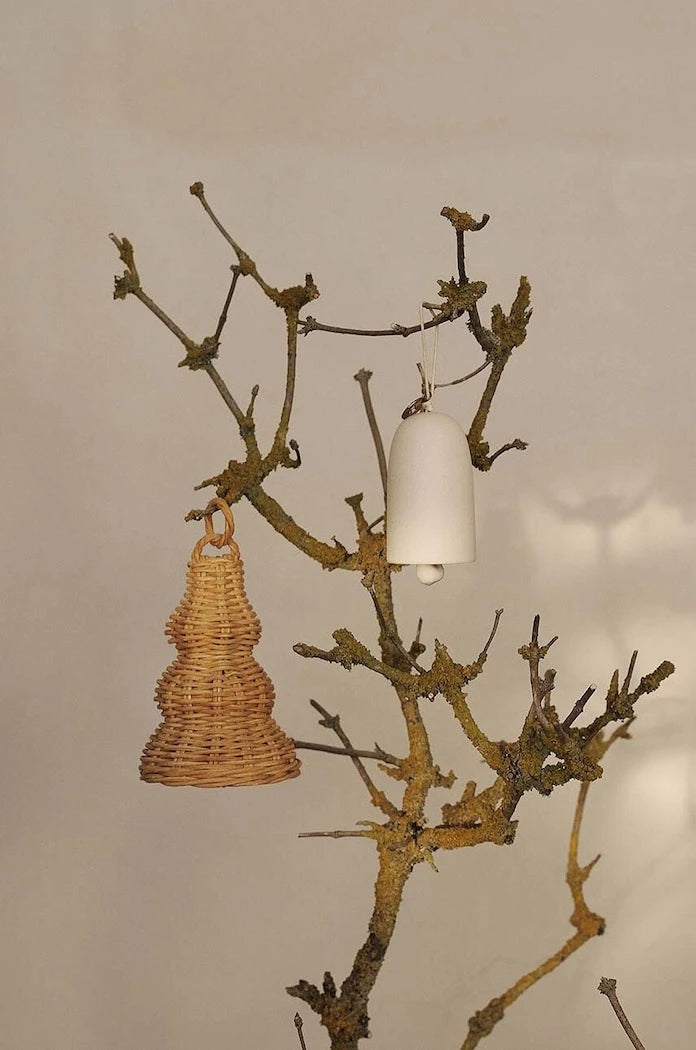 Коледна украса ferm LIVING Bell Ceramic Ornaments (2 броя)