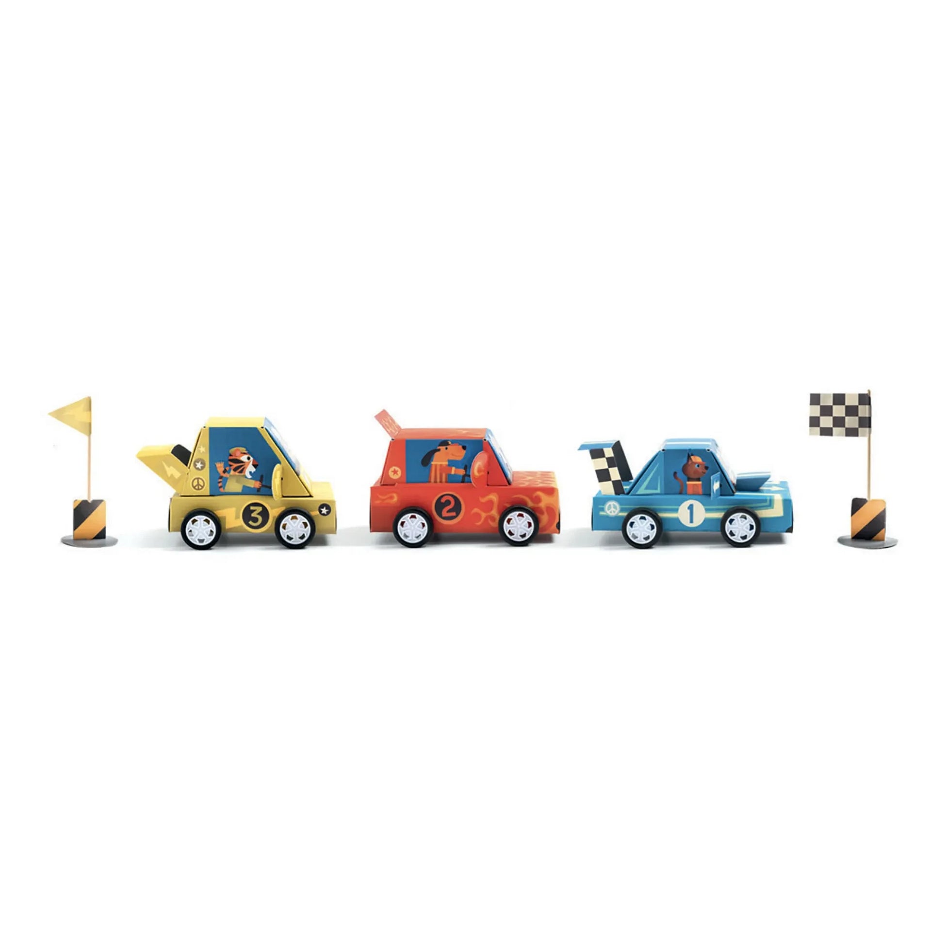 Djeco - DIY - Racecars
