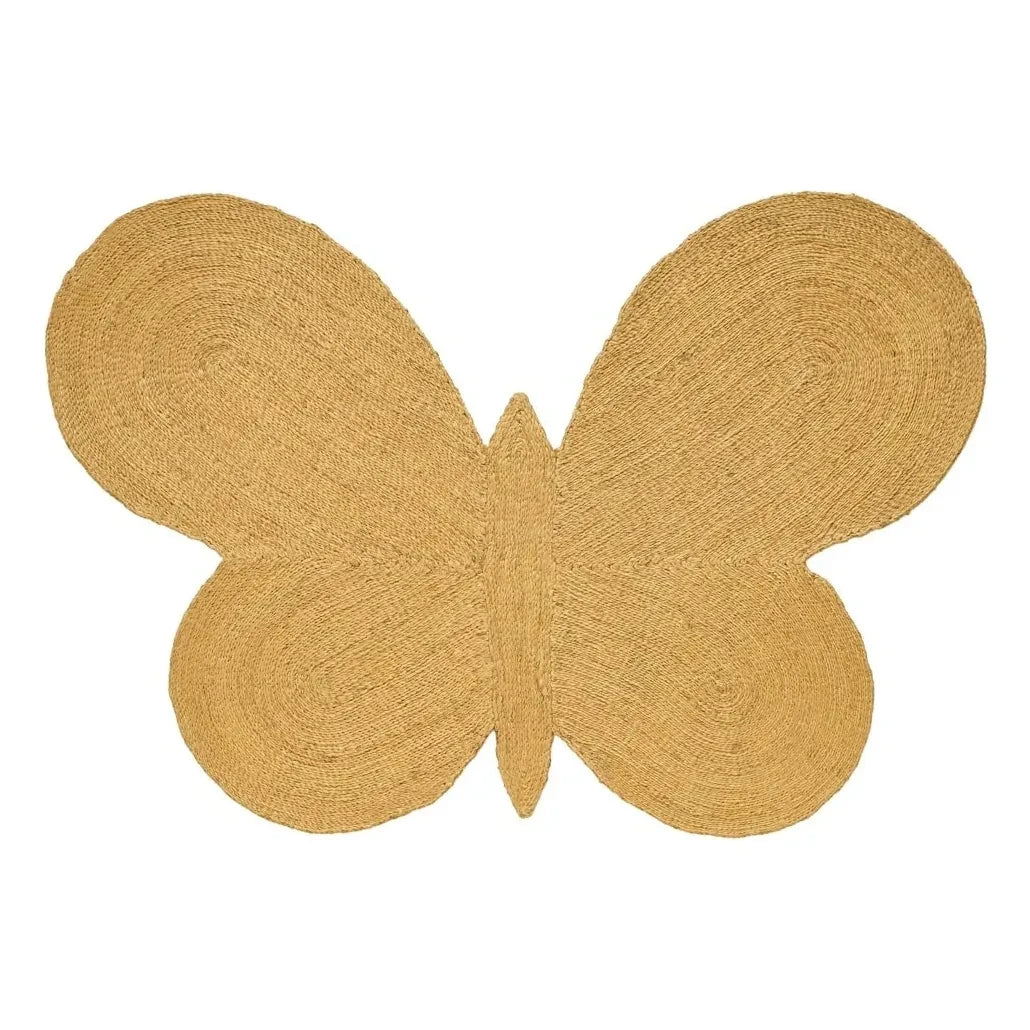 Nanimarquina - Butterfly jute rug, Lucia Eames | Ochre