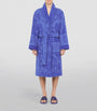 Dolce & Gabbana Casa Terry Cotton DG Logo Robe