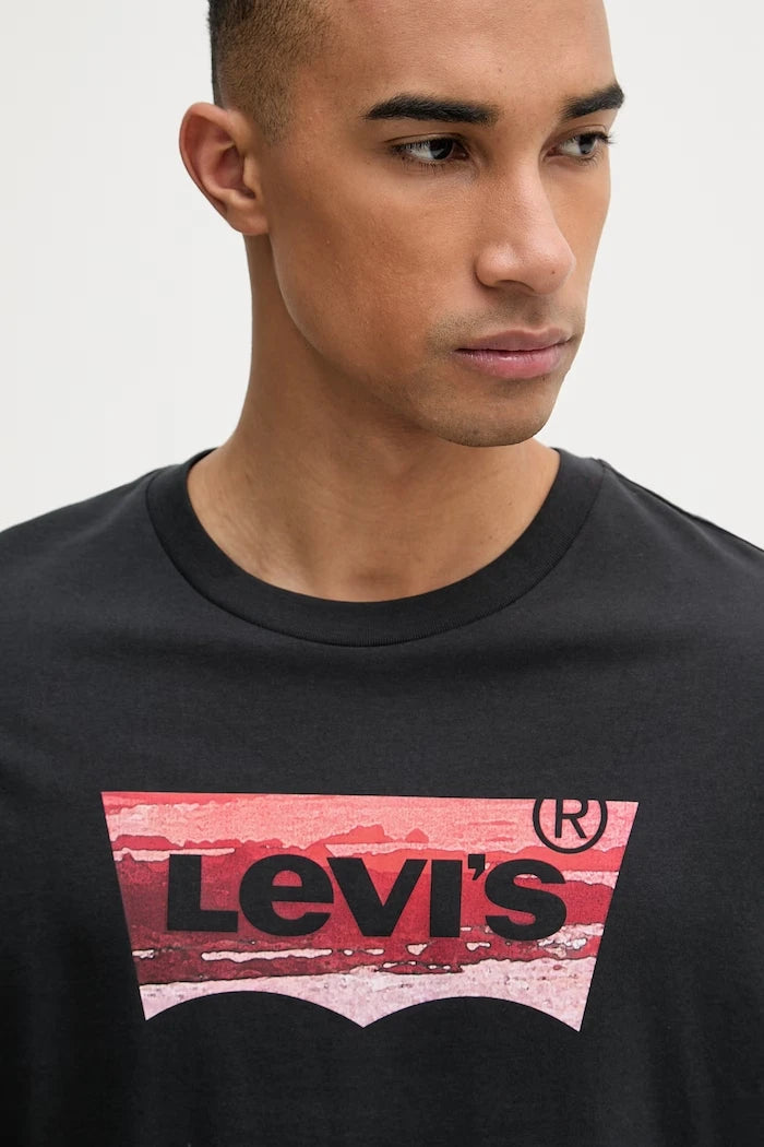 Levi's тениска мъжка памучна GRAPHIC CREWNECK