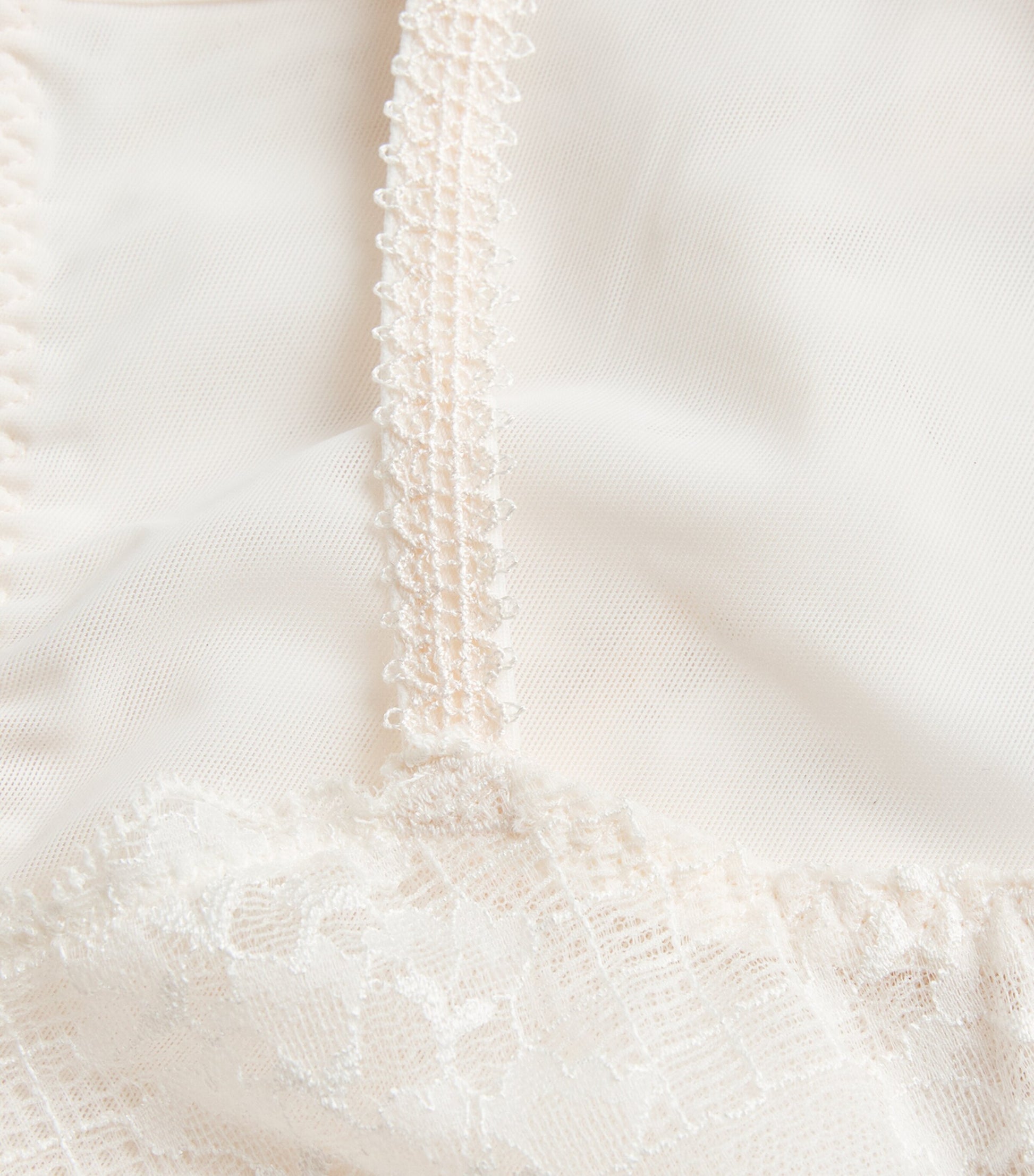 Pink Lace Half-Cup Reve Bra