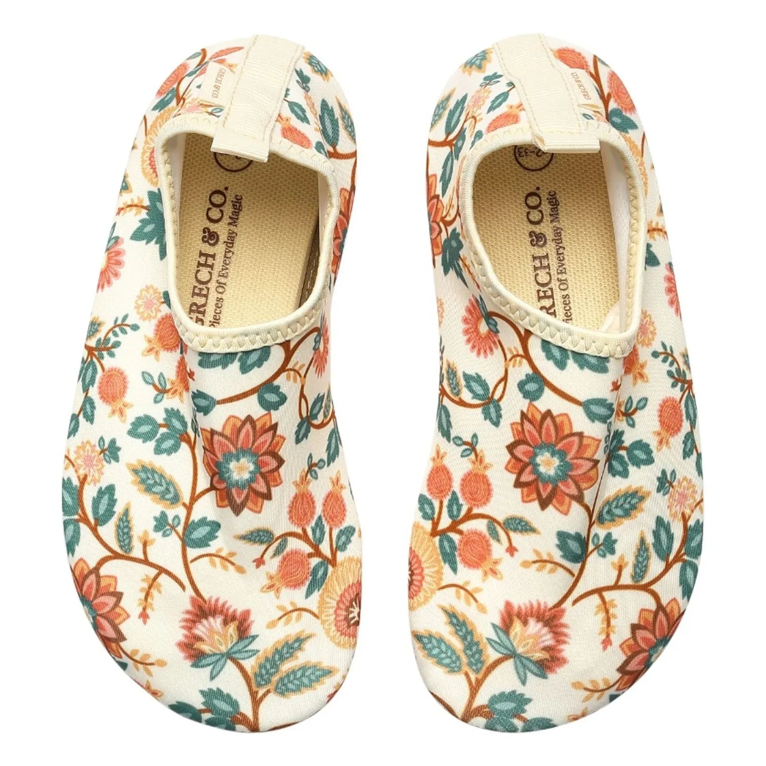Grech & Co - Flowery Water Shoes | Ecru