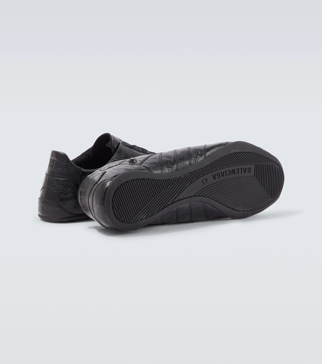 Balenciaga - City studded leather sneakers