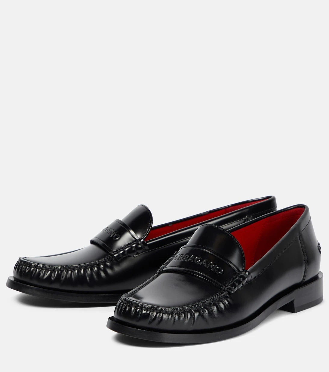 Ferragamo - Irina leather loafers
