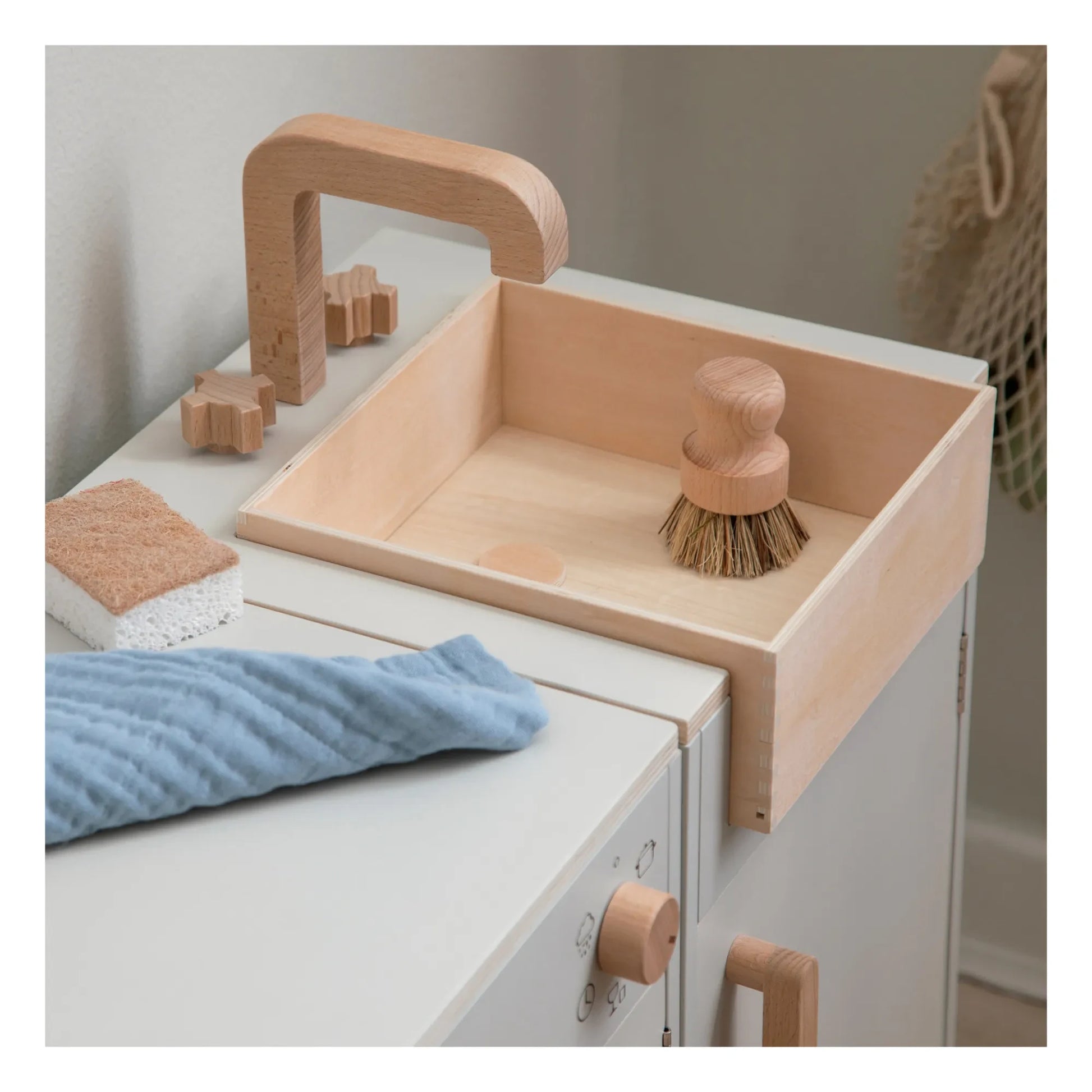 Sebra - Wooden kitchen sink