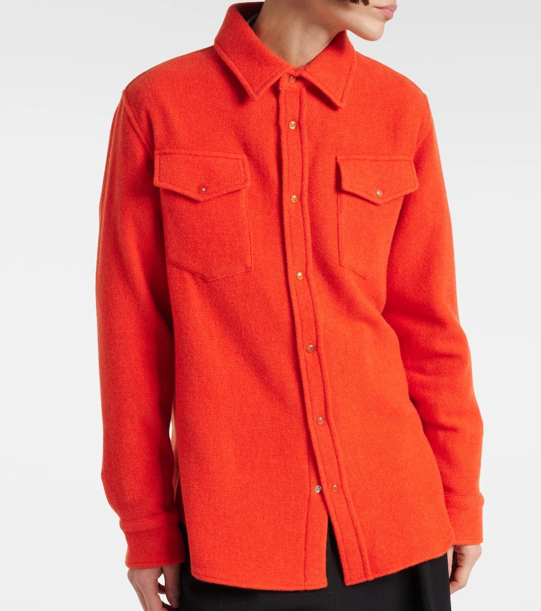 God's True Cashmere - Fire cashmere shirt