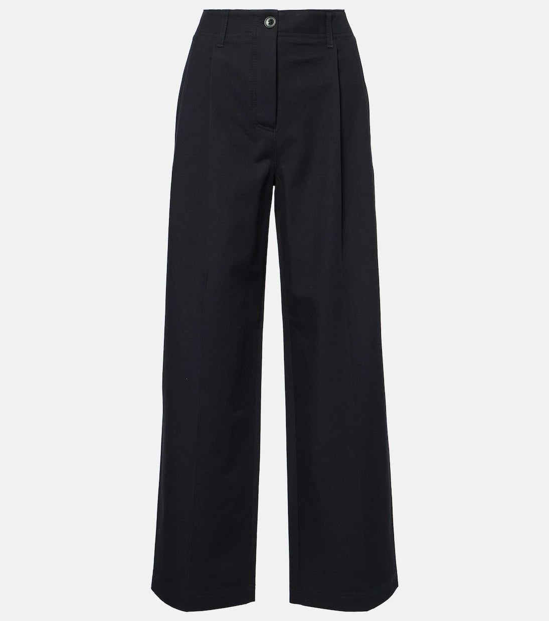 Toteme - Mid-rise cotton twill chinos