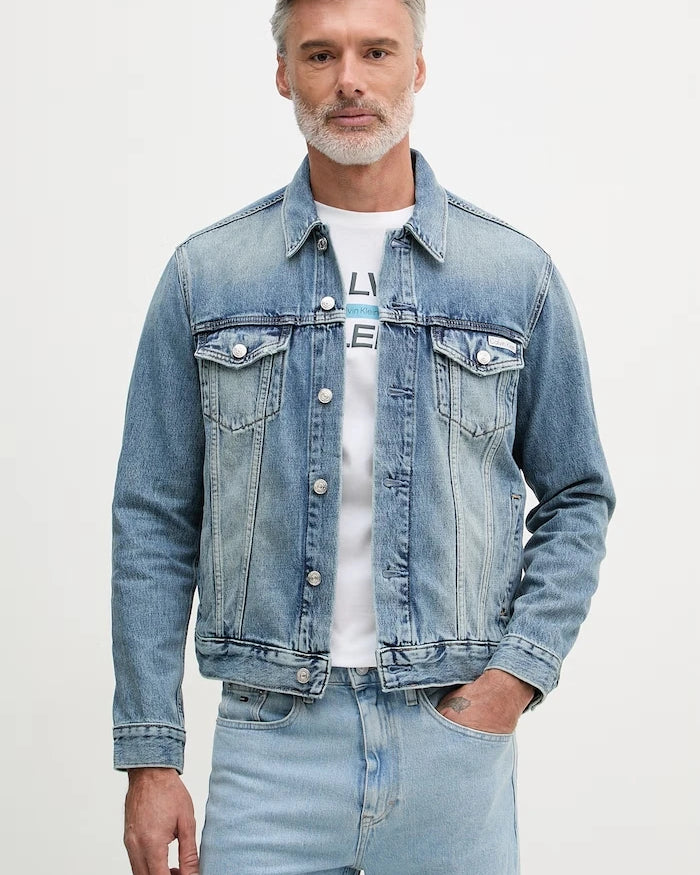 Calvin Klein Jeans Erkek Denim Ceket