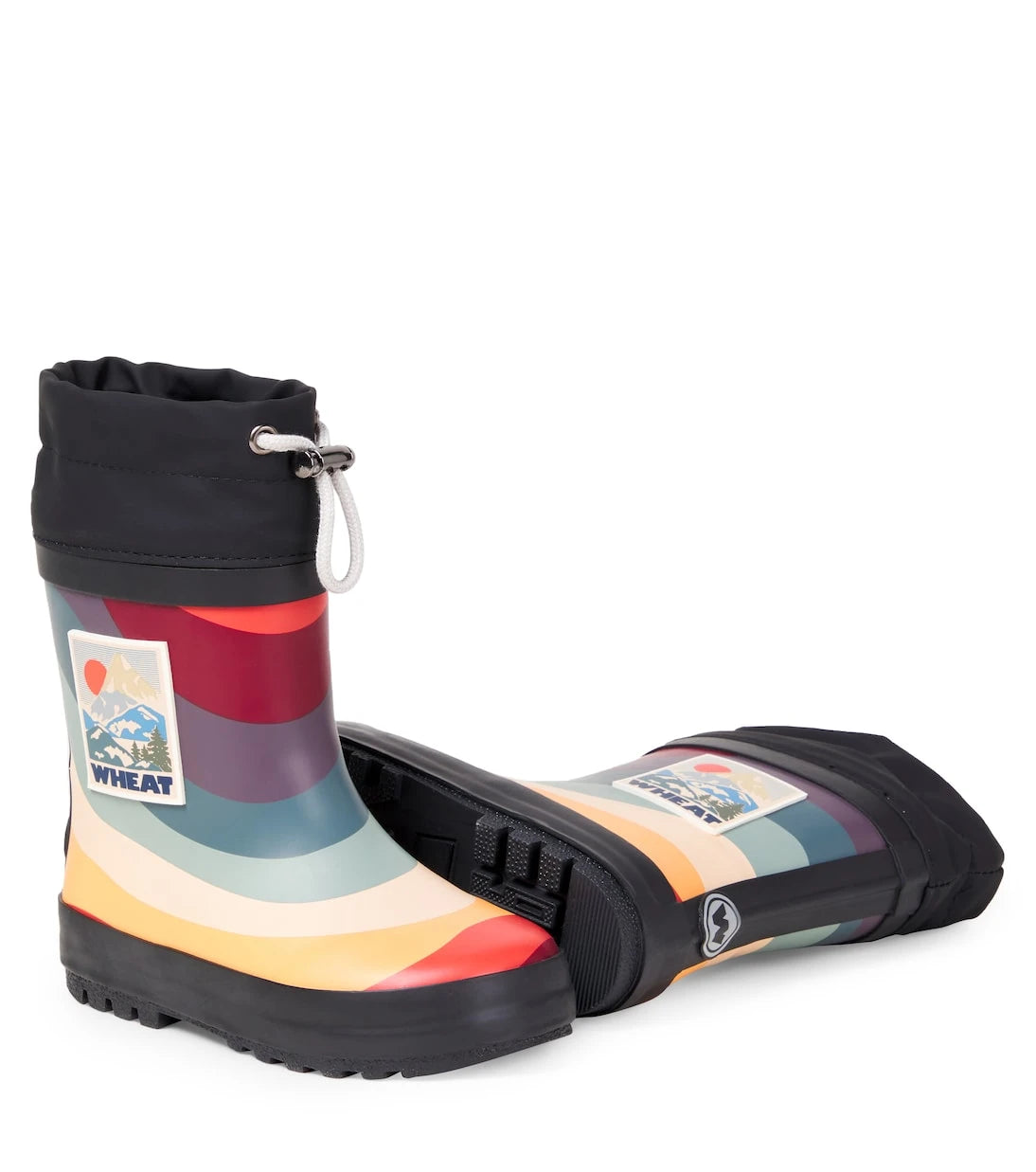 Wheat - Logo rain boots