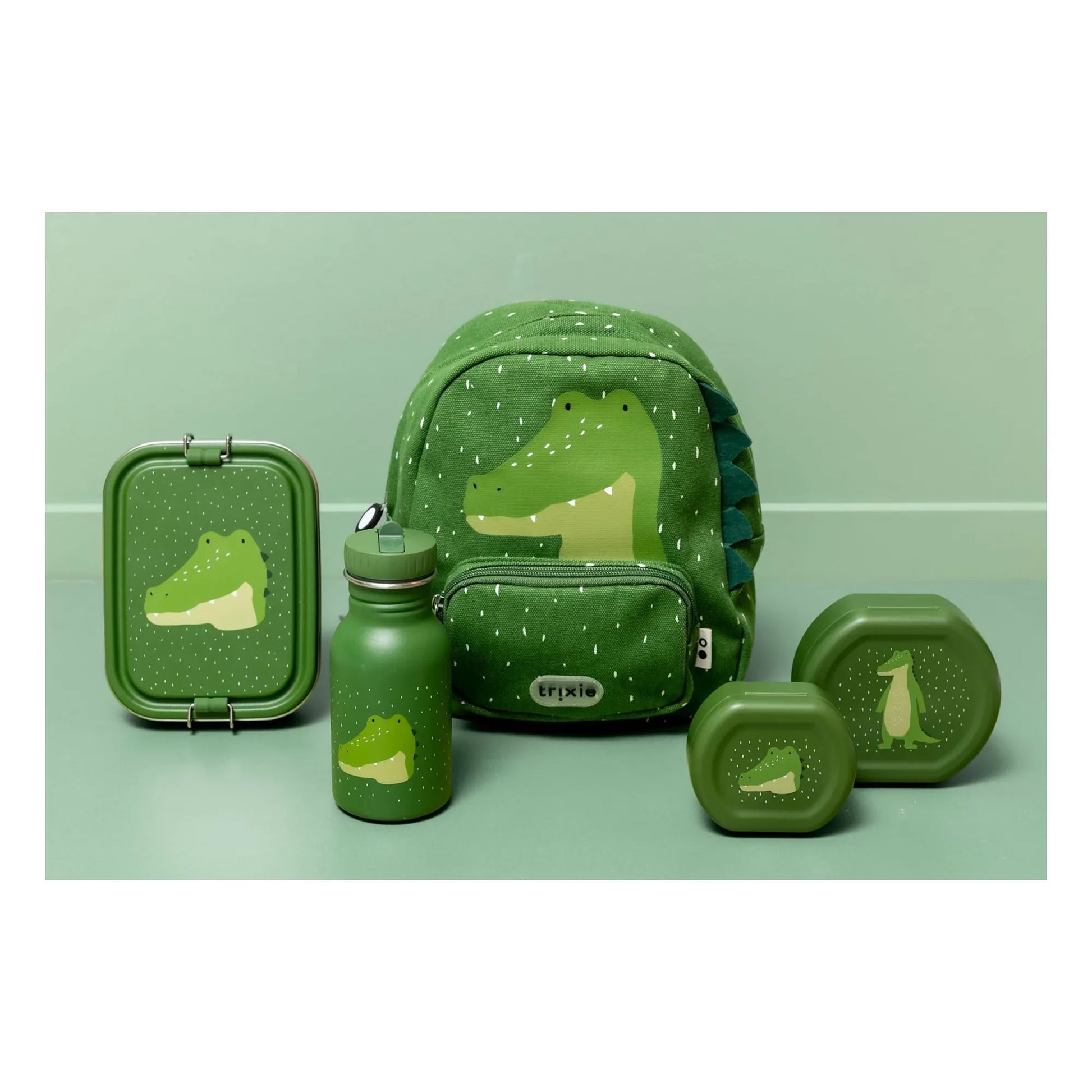 Trixie - Mr. Alligator Small Lunch Box | Green
