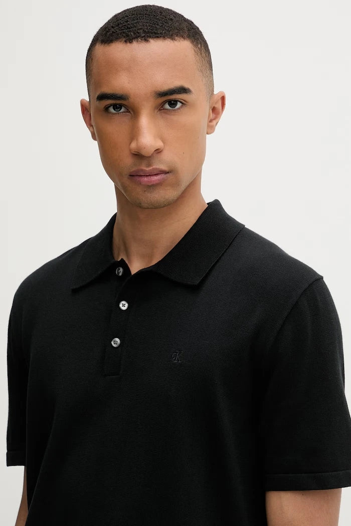 Calvin Klein erkek pamuklu yakalı polo tişört