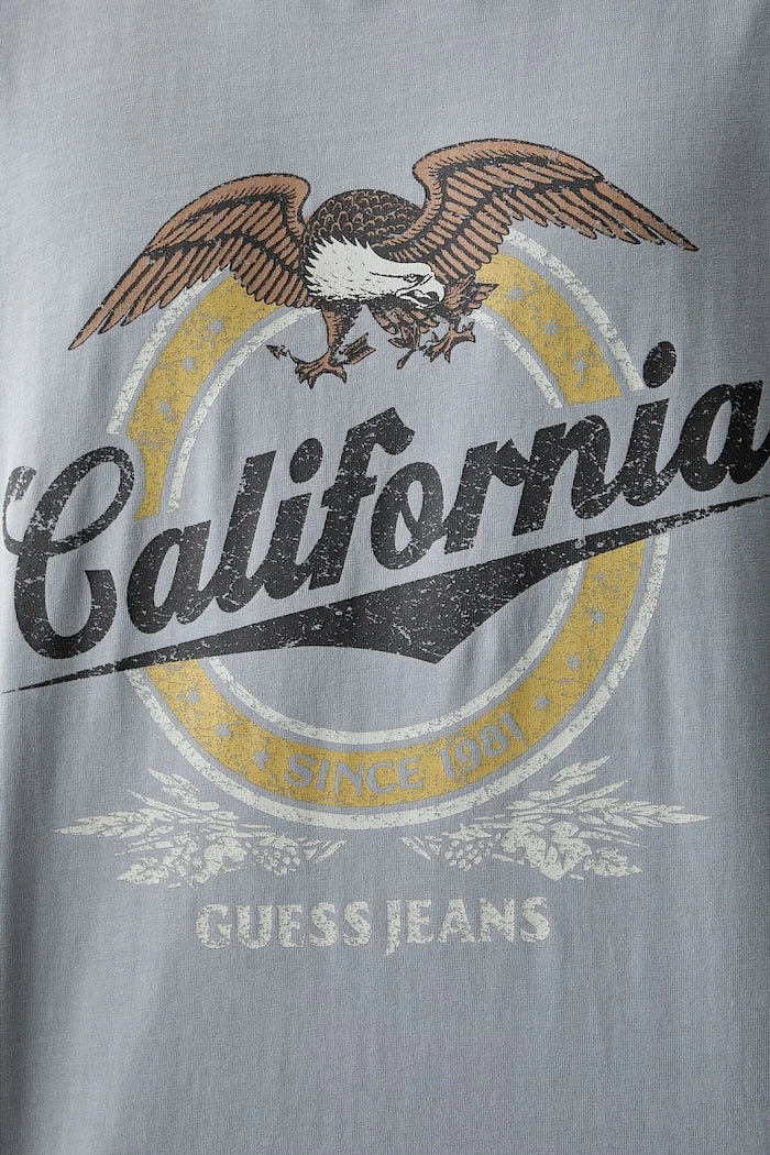 Guess Jeans erkek pamuklu tişört