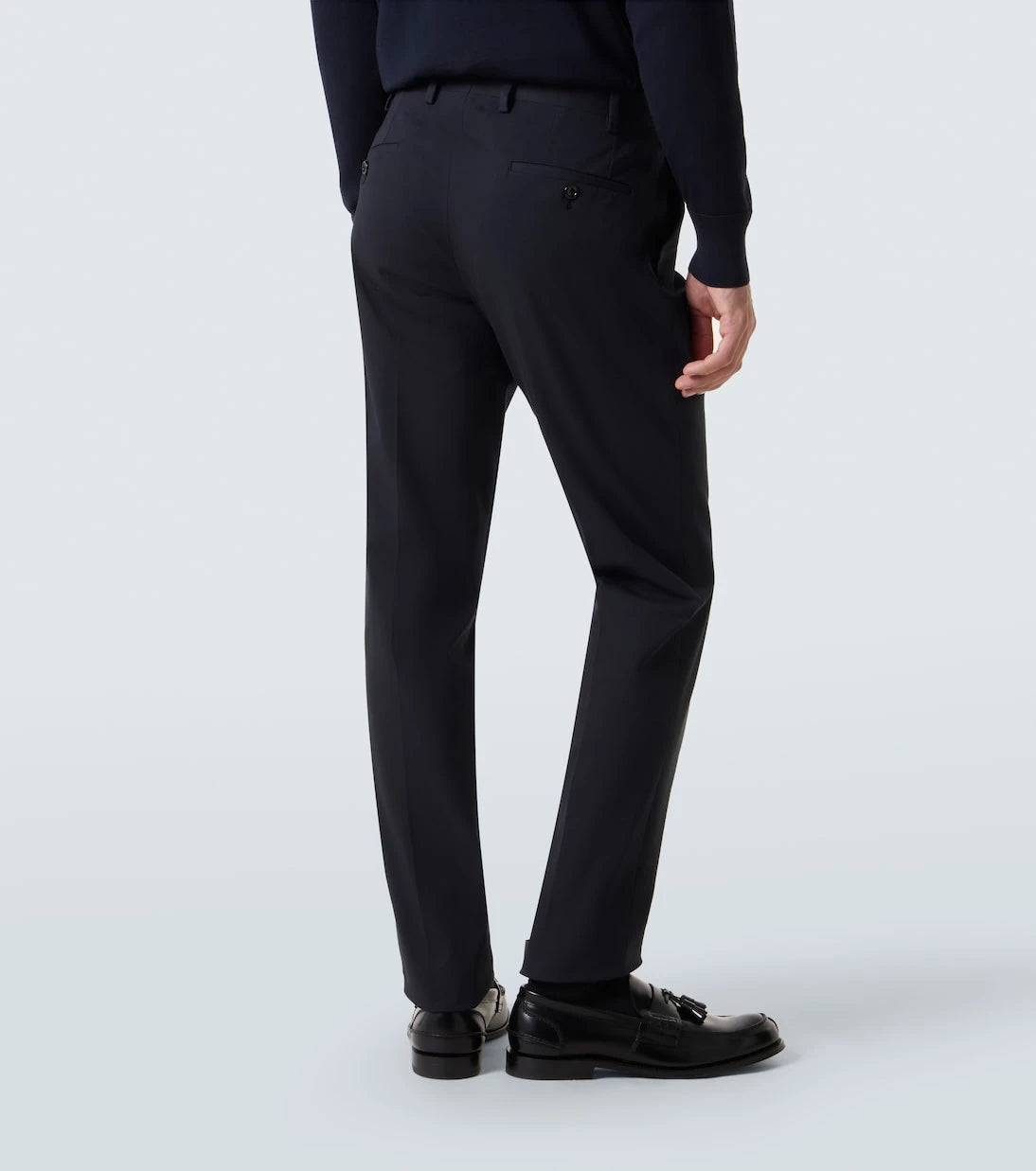 Lardini - Cotton-blend slim pants