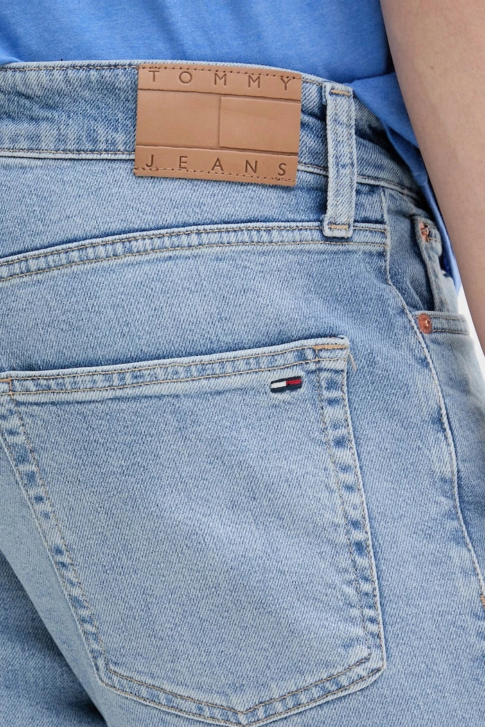 Tommy Jeans къс панталон мъжки от деним