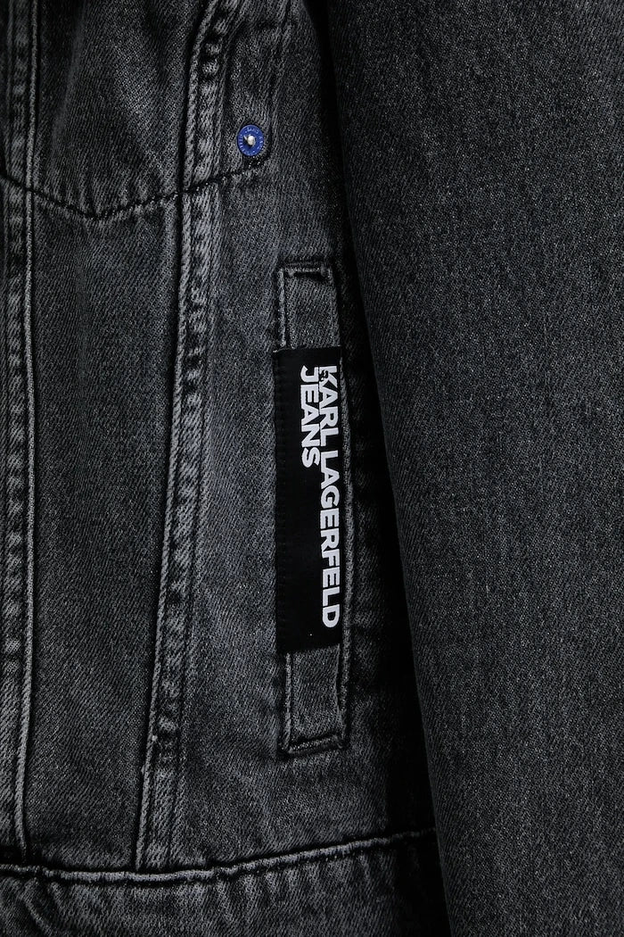 Karl Lagerfeld Jeans Pamuk Denim Ceket
