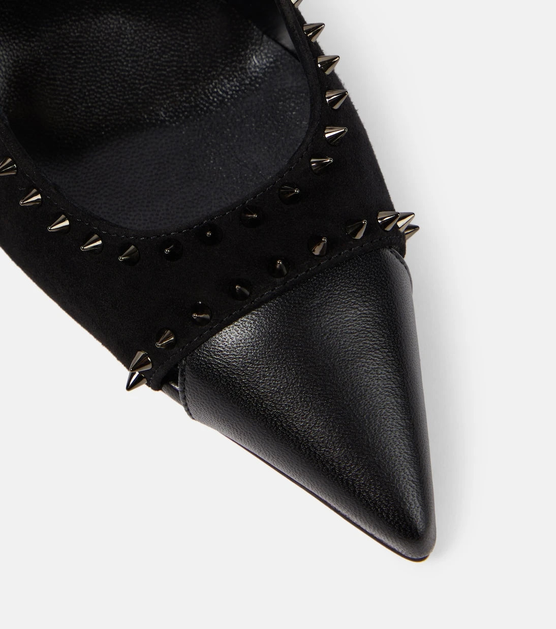 Christian Louboutin - Duvette Spikes 85 leather pumps
