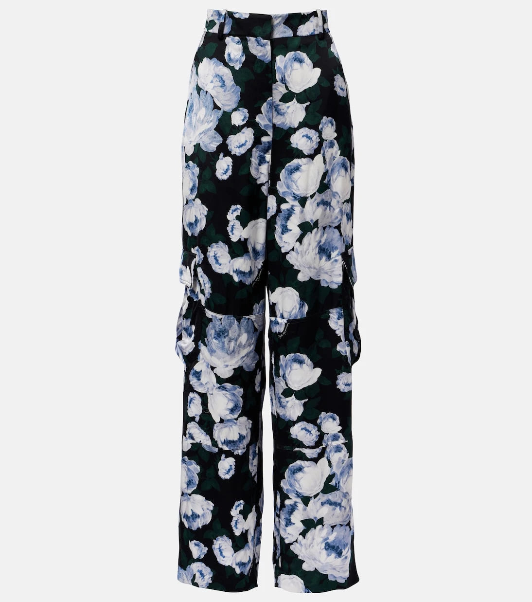 Stella McCartney - Printed satin pajama pants
