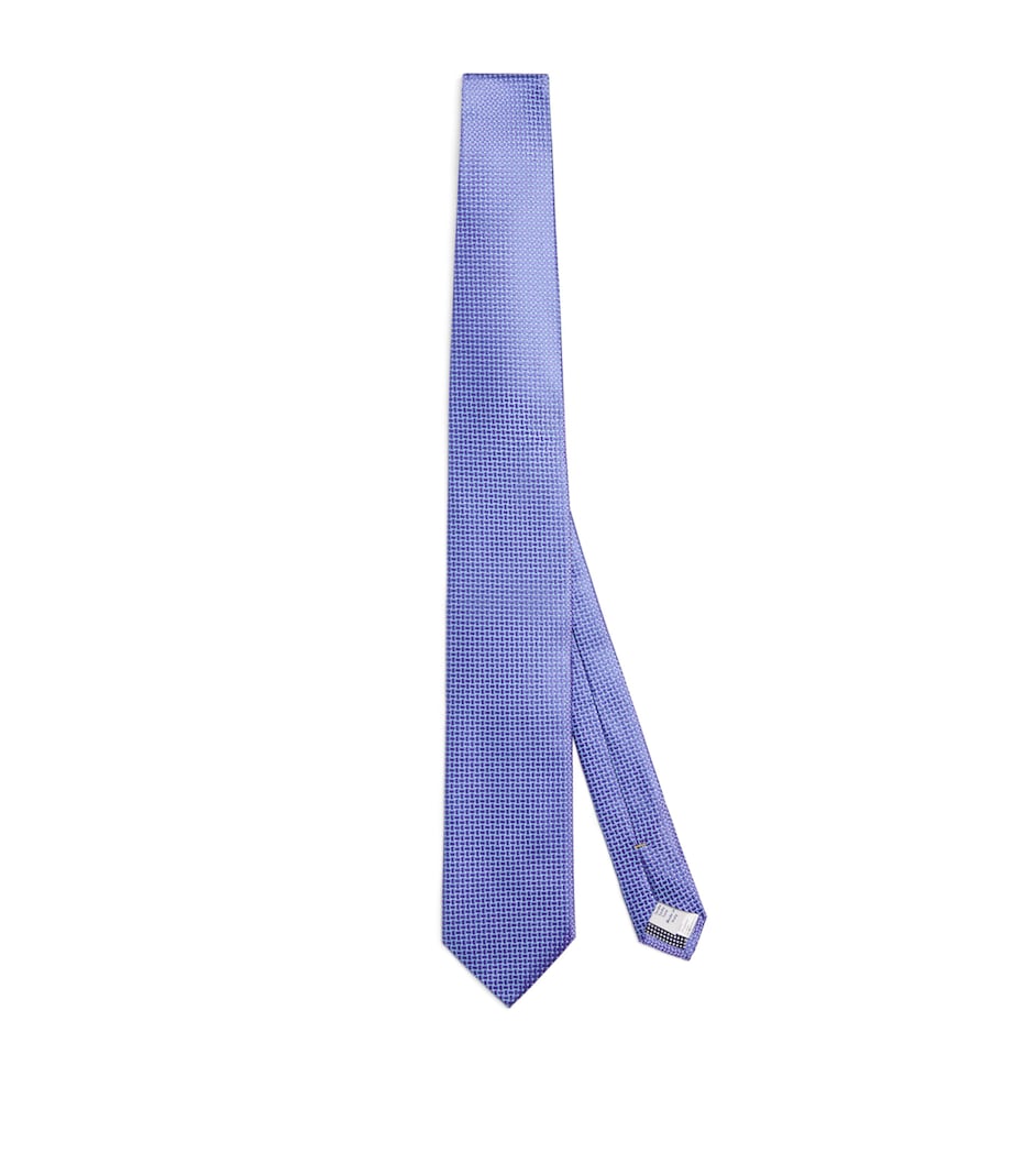 Eton Silk Geometric Tie