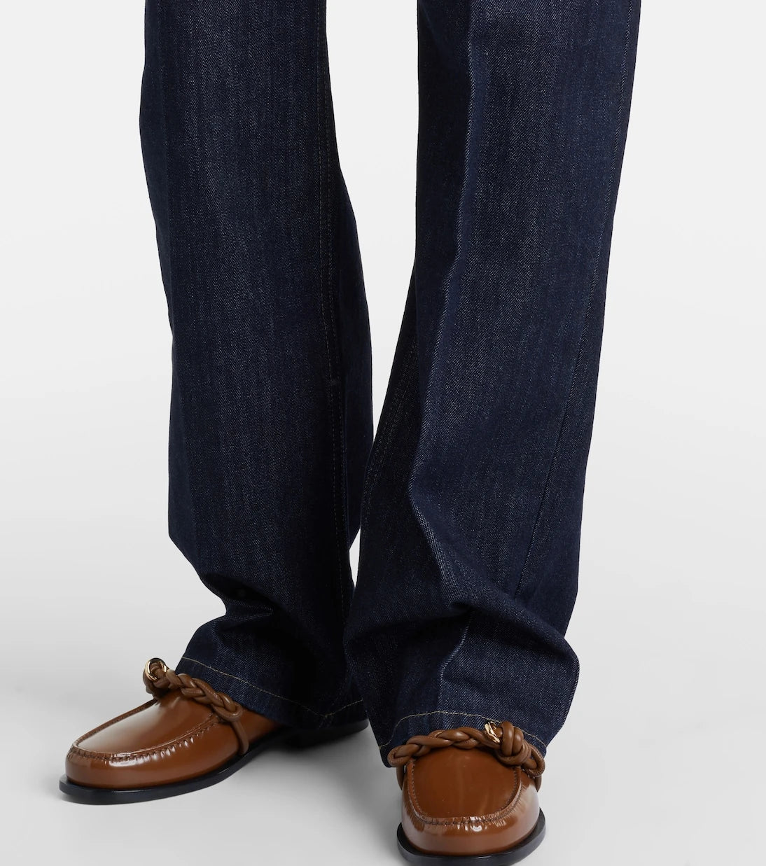 Jil Sander - Geniş paça jean