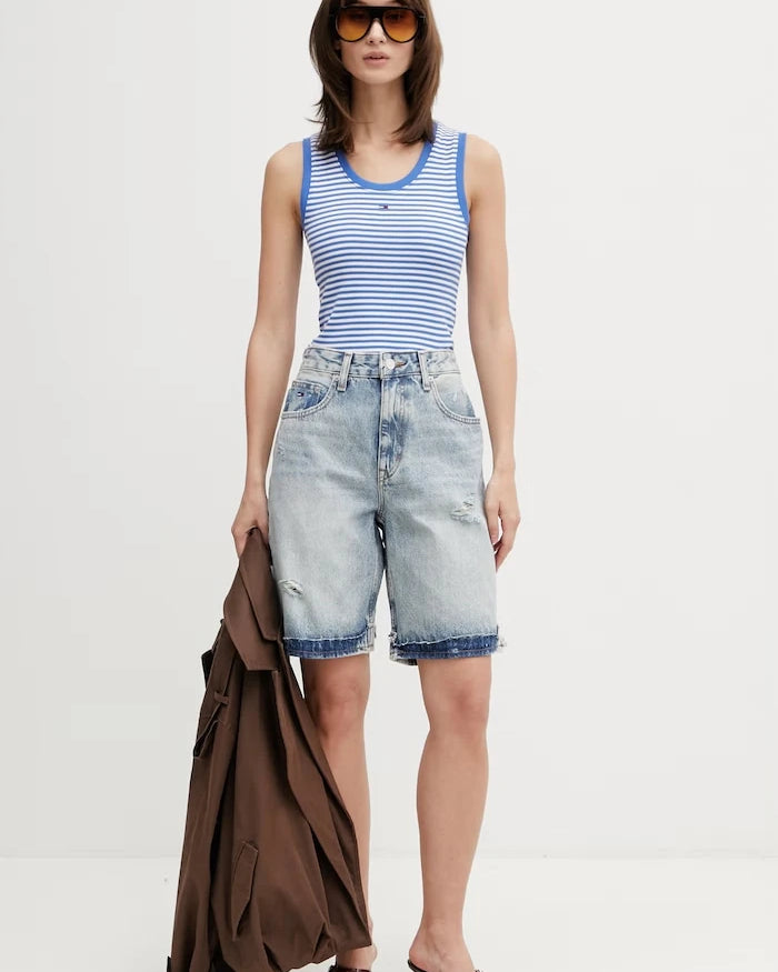 Tommy Jeans kadın denim kısa şort