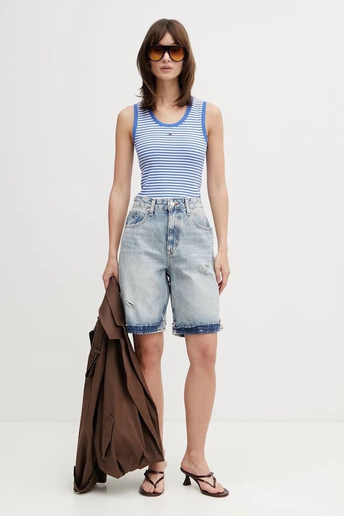 Tommy Jeans kadın denim kısa şort
