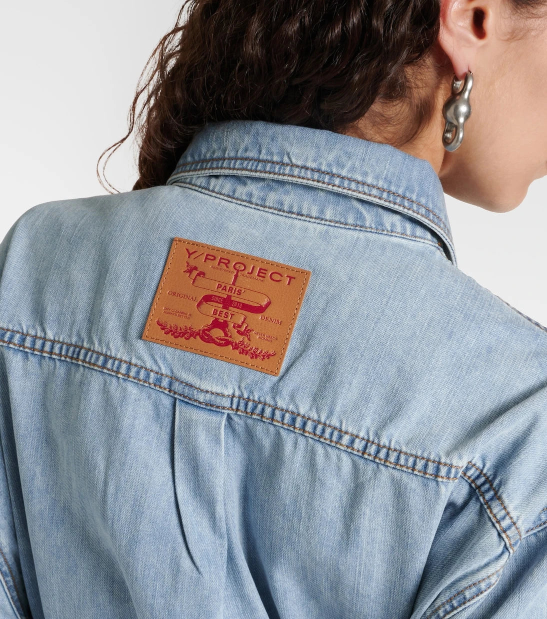 Y/Project - Evergreen Paris' Best denim shirt dress