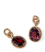 Yellow Gold and Garnet Mythology Earring Drops