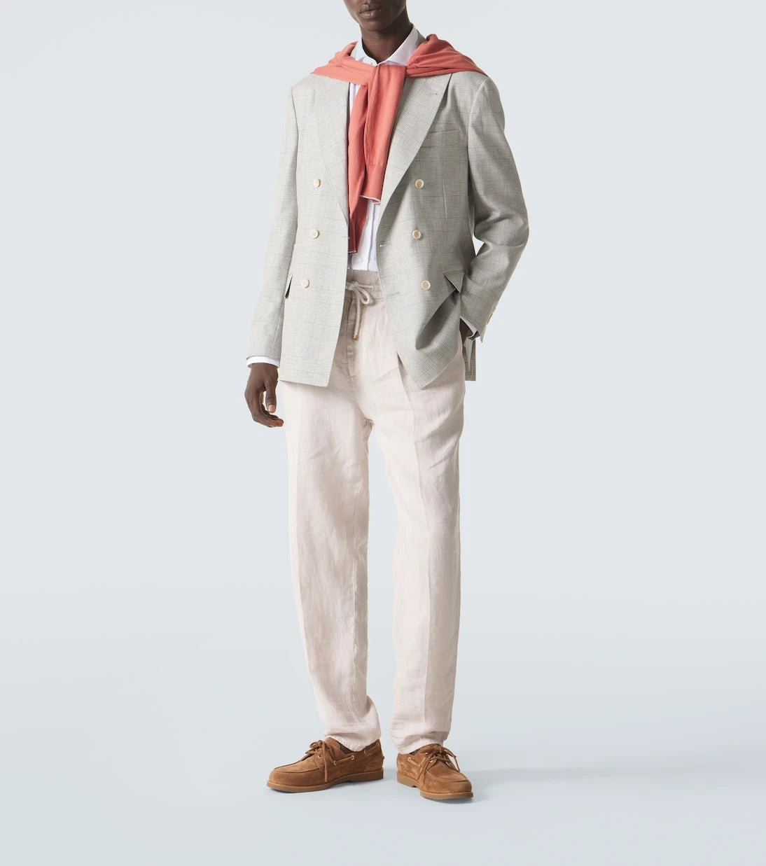 Brunello Cucinelli - Linen tapered pants