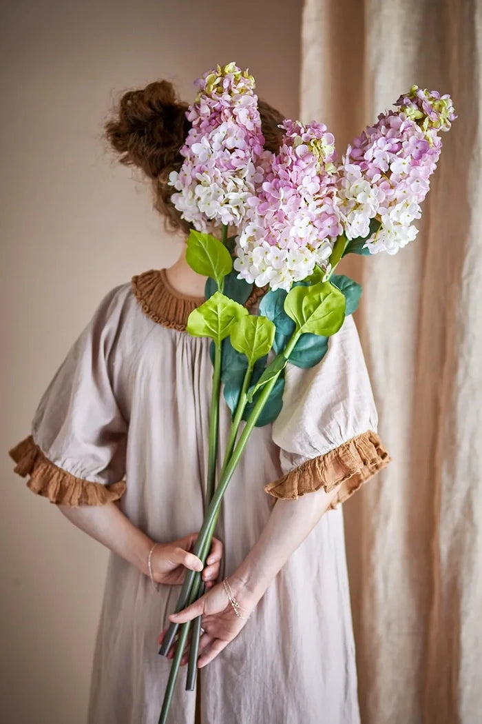 Изкуствени цветя Bloomingville Hydrangea Stem 95 cm