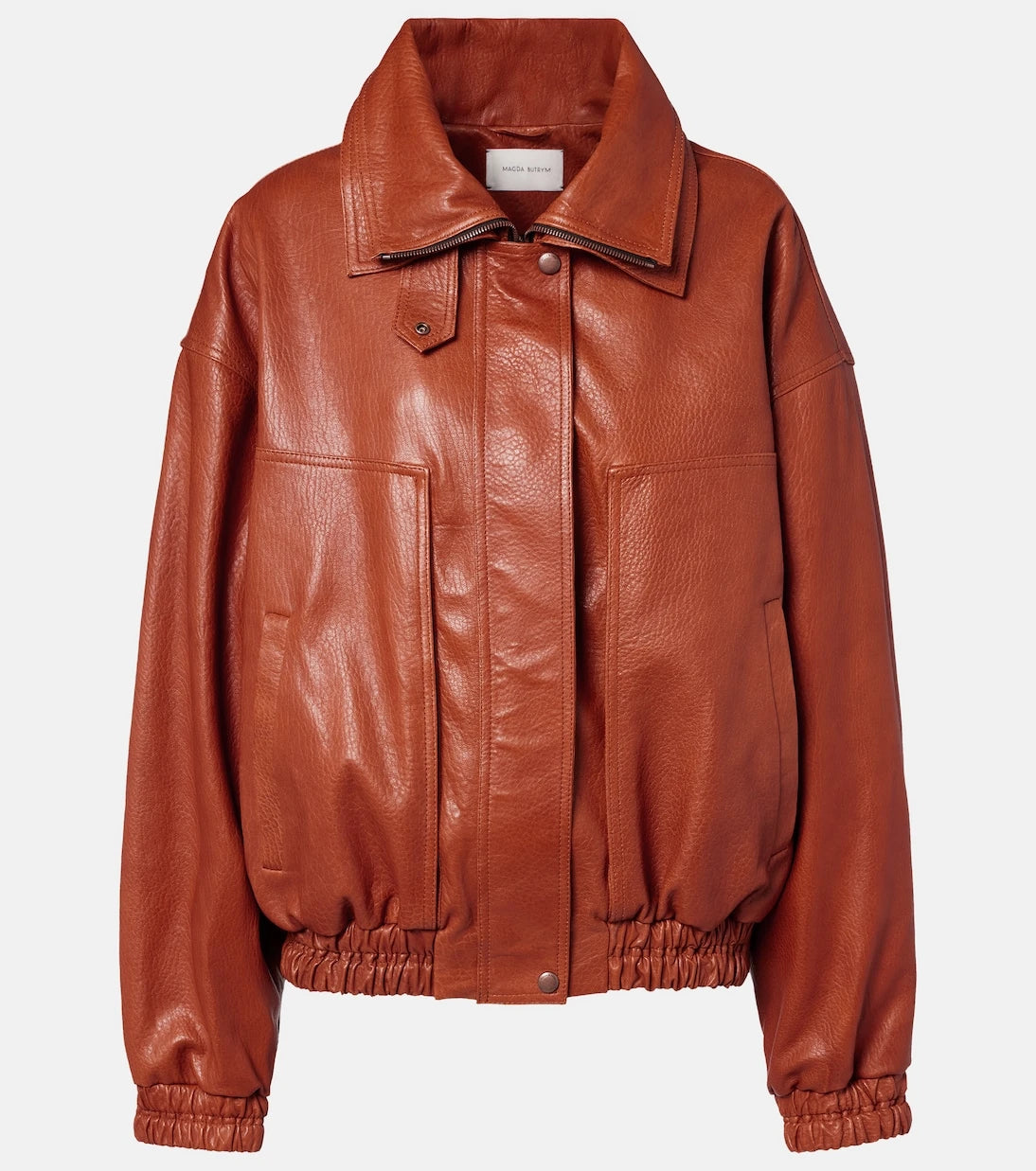 Magda Butrym - Leather blouson jacket