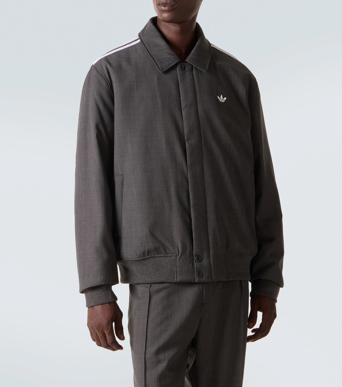Adidas - x Wales Bonner wool-blend blouson jacket