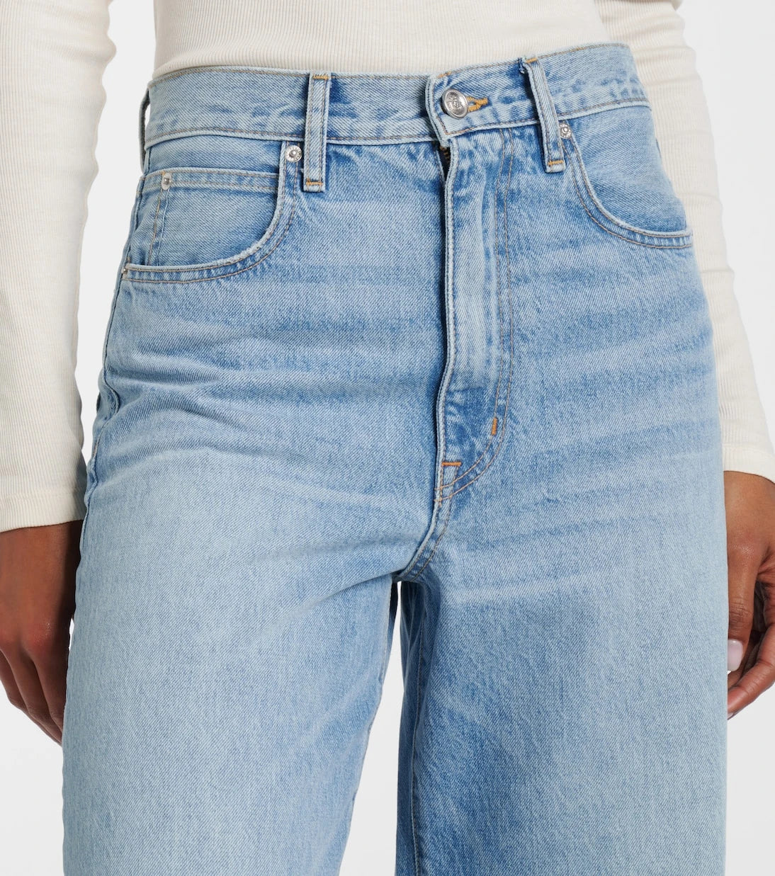 Slvrlake - Eva high-rise wide-leg jeans